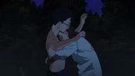 Momo hugging Okarun in Dandadan (Image credit: Science SARU)